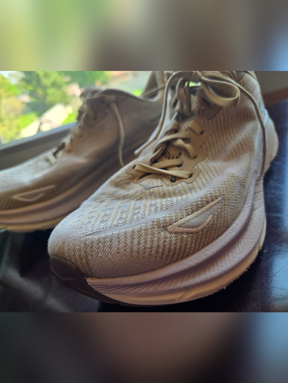 Hoka Clifton 9 Running Shoes | White / Holiday Flock (WHF) | Men’s 9D - Picture 11 of 11